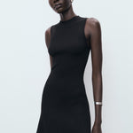 Mango dress albert in Black