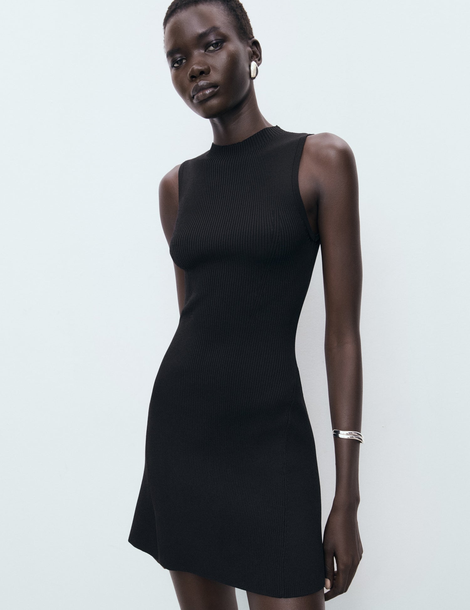 Mango dress albert in Black