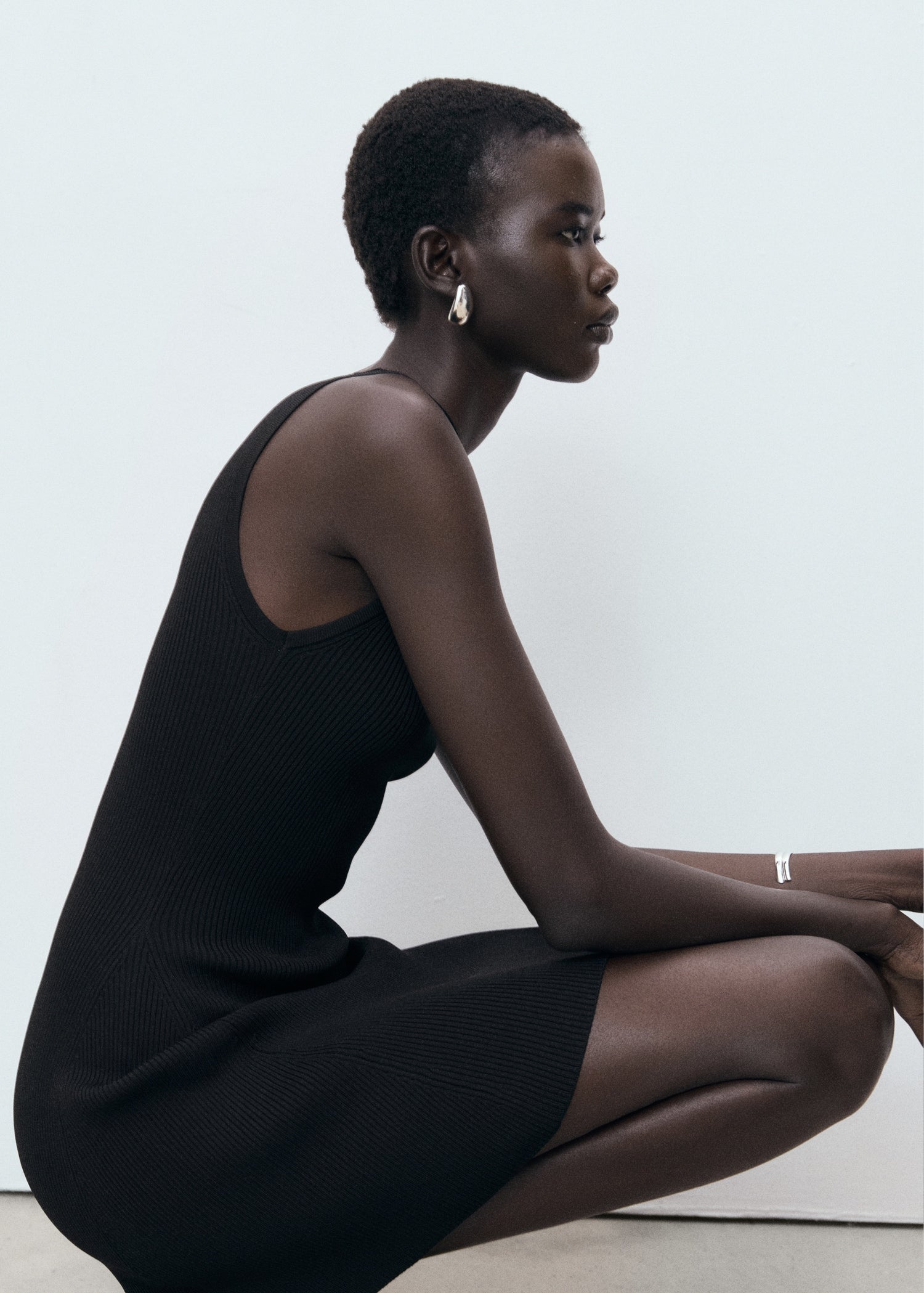 Mango dress albert in Black - D6