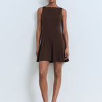 Mango dress sicily in Chocolate - 99999999_01