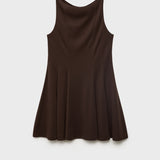 Mango dress sicily in Chocolate - B