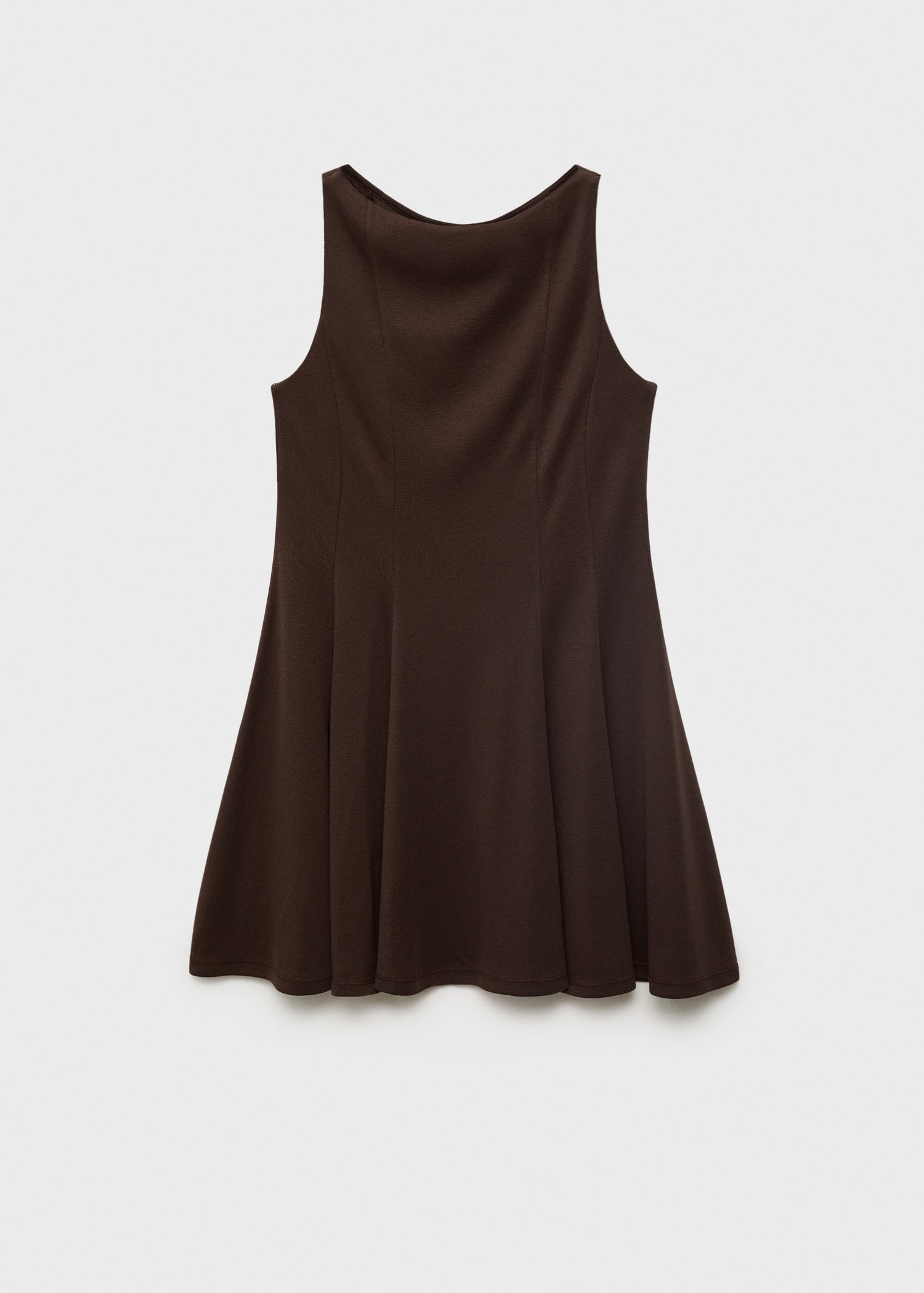 Mango dress sicily in Chocolate - B