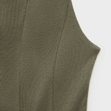 Mango dress sicily in Khaki - D8