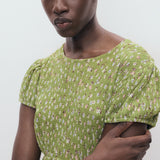 Mango dress pomelo in Green - D1