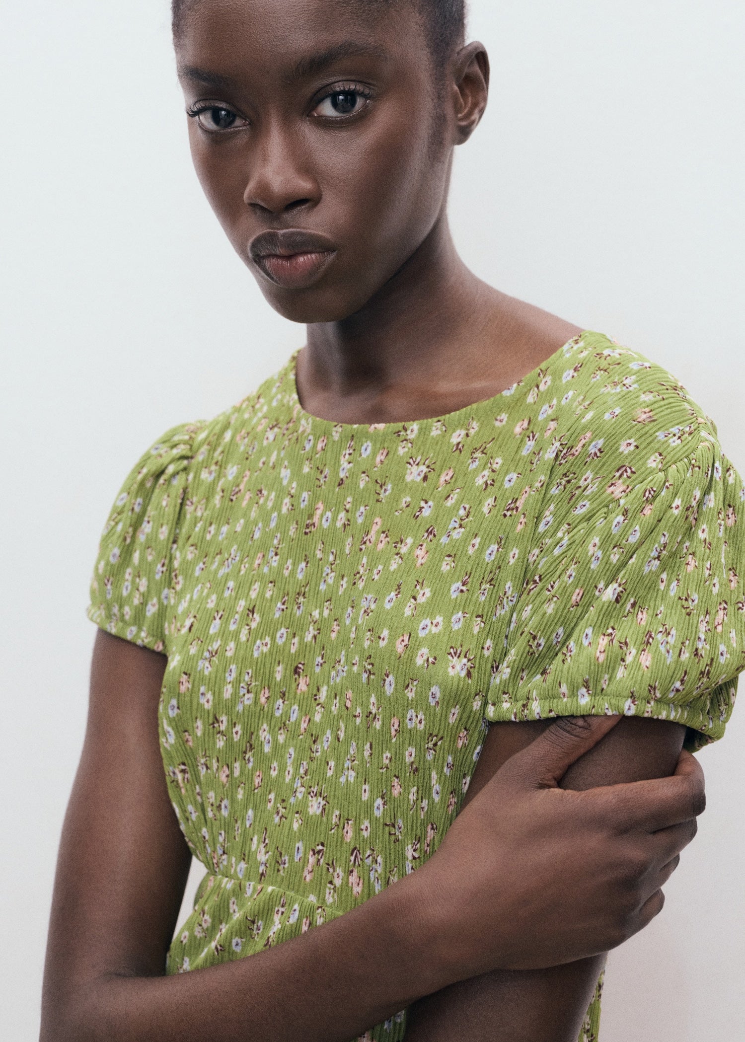 Mango dress pomelo in Green - D1