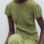 Mango dress pomelo in Green - D2