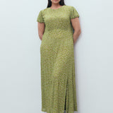 Mango dress pomelo in Green - D3