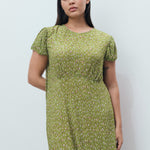 Mango dress pomelo in Green - D5