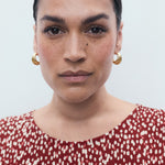 Mango dress pomelo in Burgundy - D4