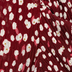 Mango dress pomelo in Burgundy - D8