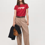 Mango t-shirt ilustra in Red - 99999999_01