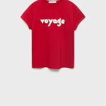 Mango t-shirt ilustra in Red - B
