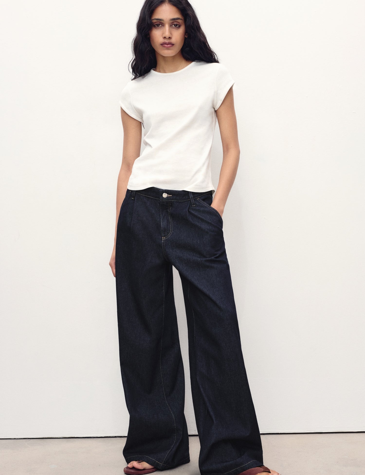 Mango t-shirt jani in White - 99999999_01