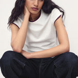 Mango t-shirt jani in White - D2