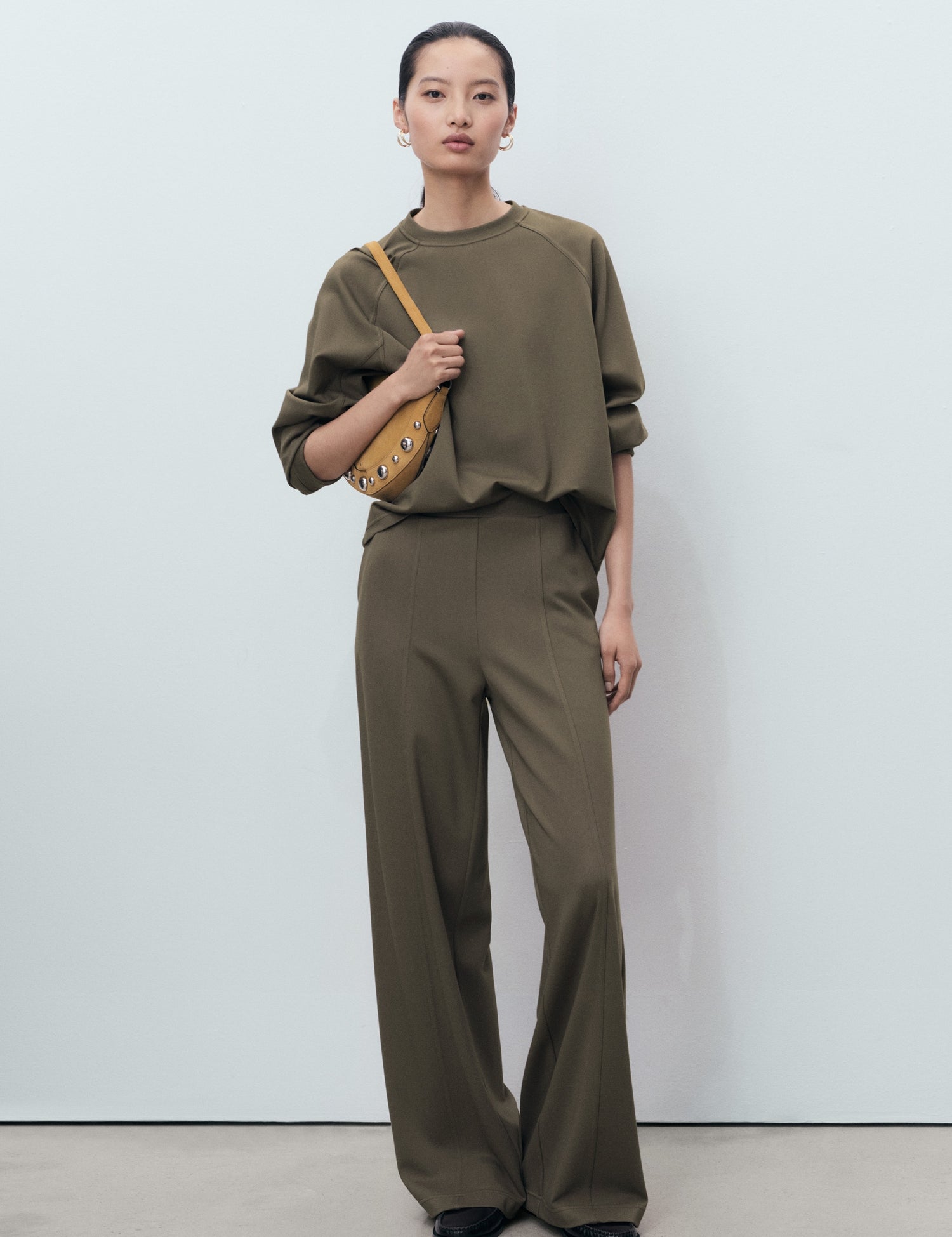 Mango sweatshirt florida in Taupe - 99999999_01