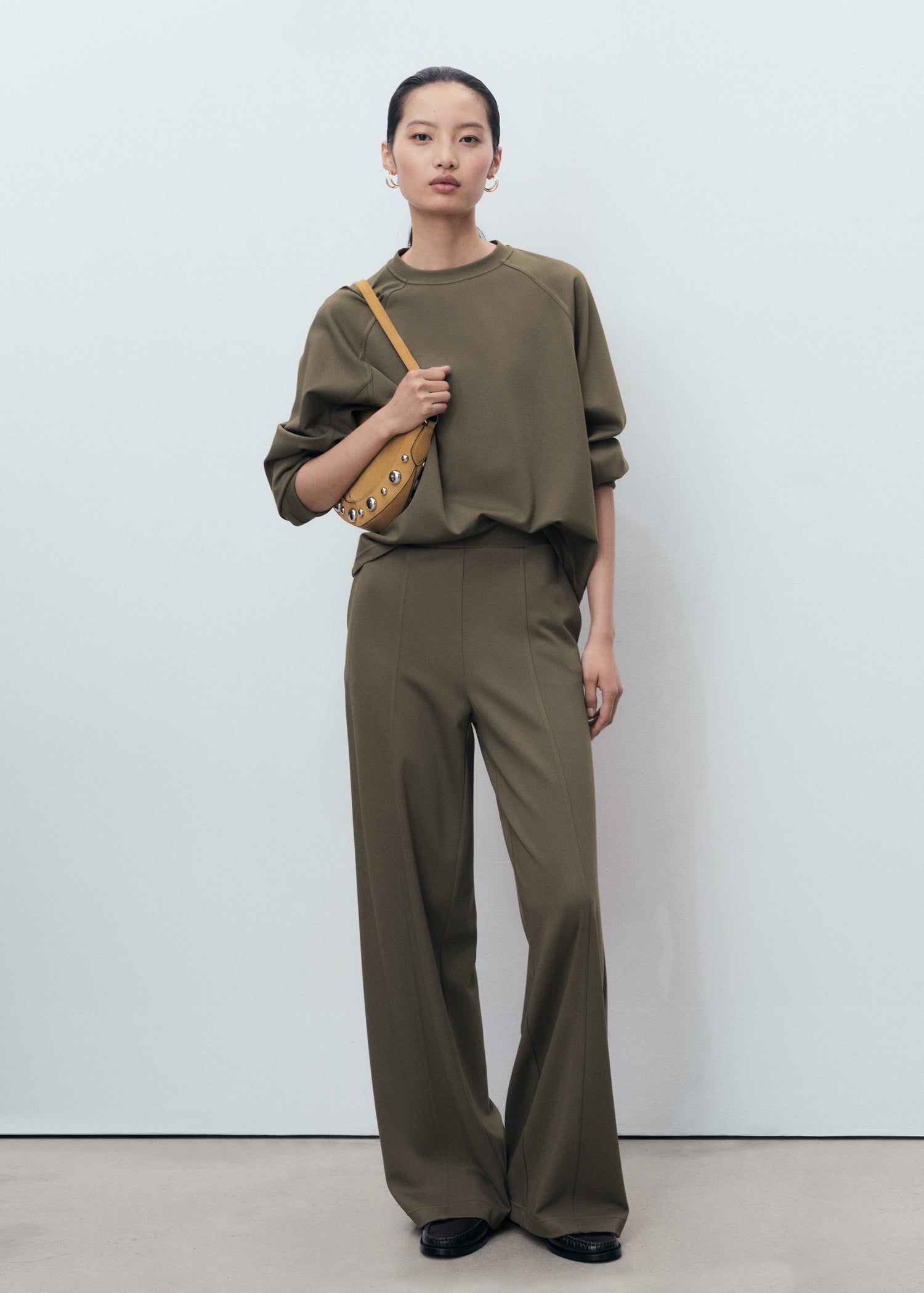 Mango sweatshirt florida in Taupe - 99999999_01