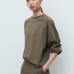 Mango sweatshirt florida in Taupe