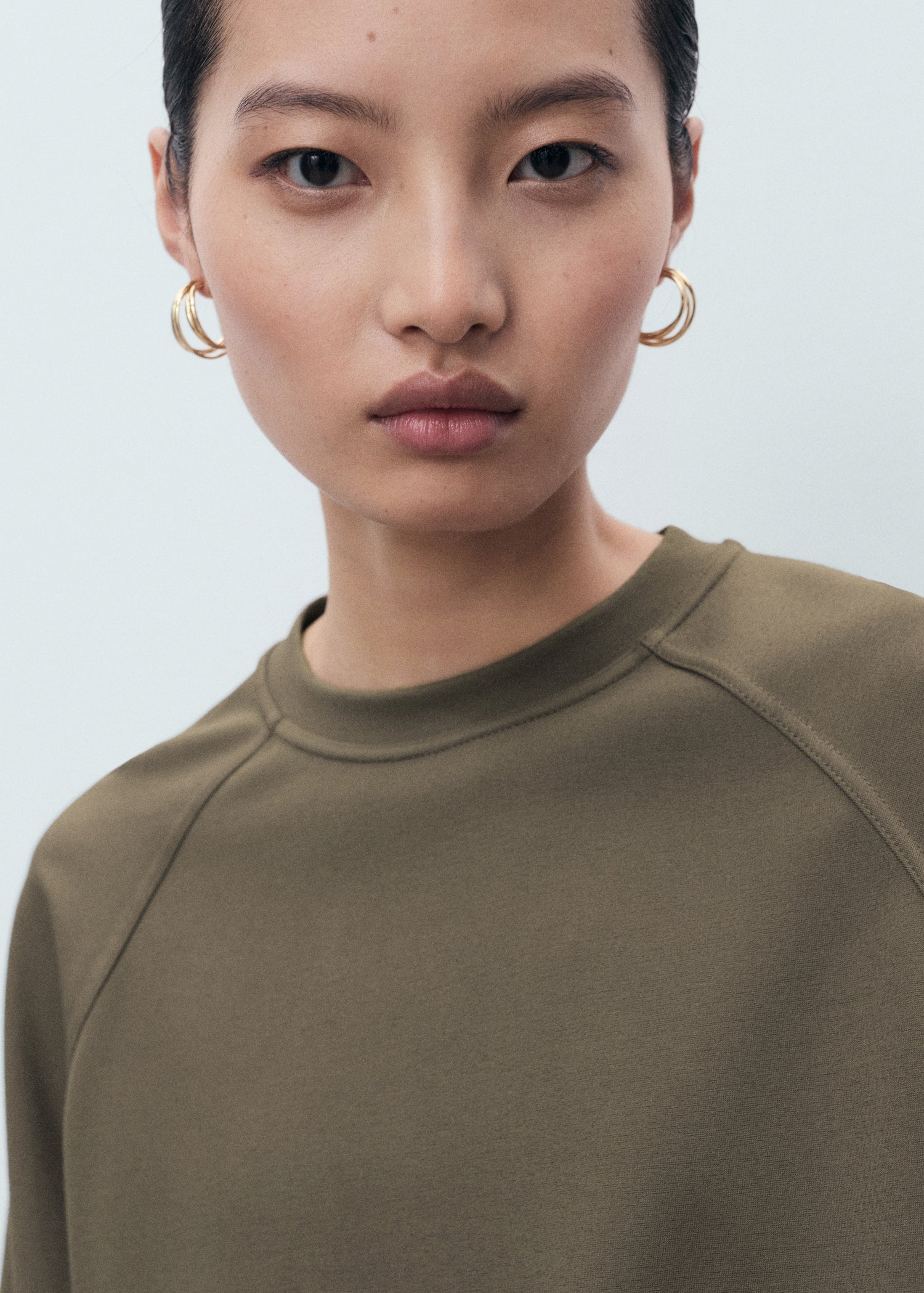 Mango sweatshirt florida in Taupe - D1