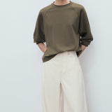 Mango sweatshirt florida in Taupe - D2