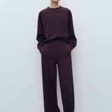 Mango sweatshirt florida in Burgundy - 99999999_01