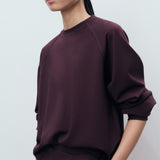Mango sweatshirt florida in Burgundy