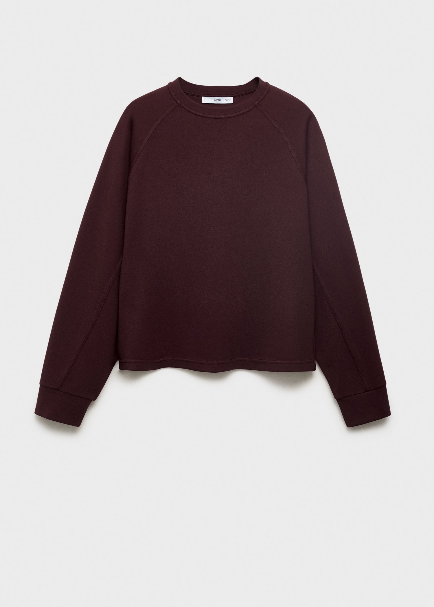 Mango sweatshirt florida in Burgundy - B