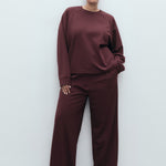 Mango sweatshirt florida in Burgundy - D3