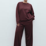 Mango sweatshirt florida in Burgundy - D3