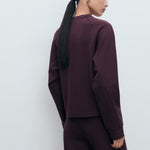 Mango sweatshirt florida in Burgundy - R