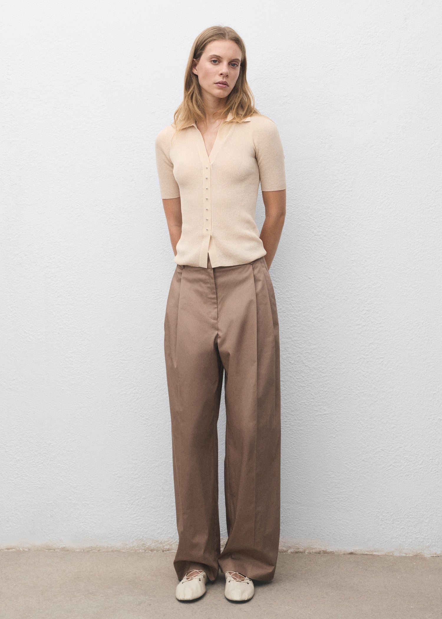 Mango sweater mocha in Raw - 99999999_01