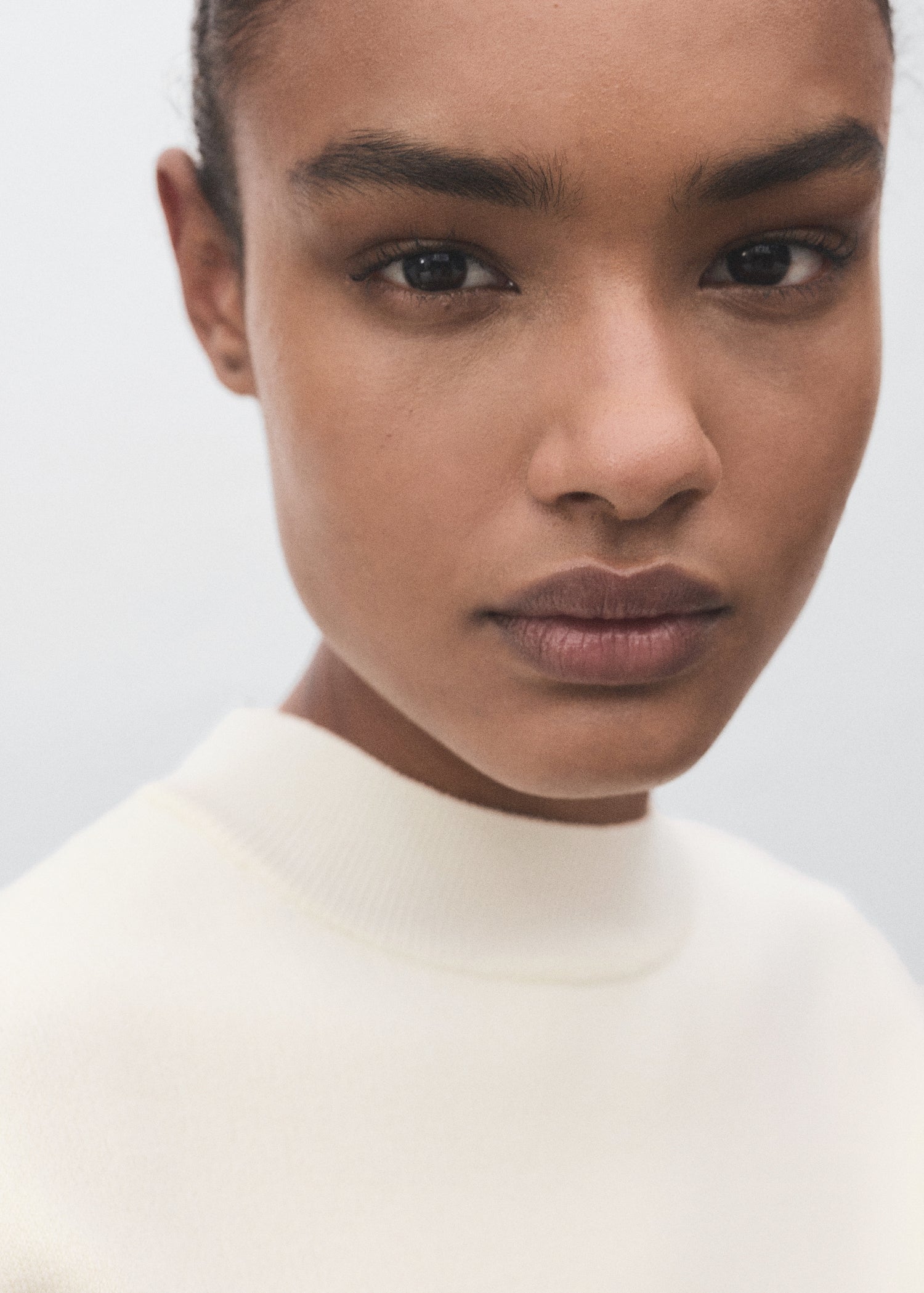 Mango sweater dumin in White - D1