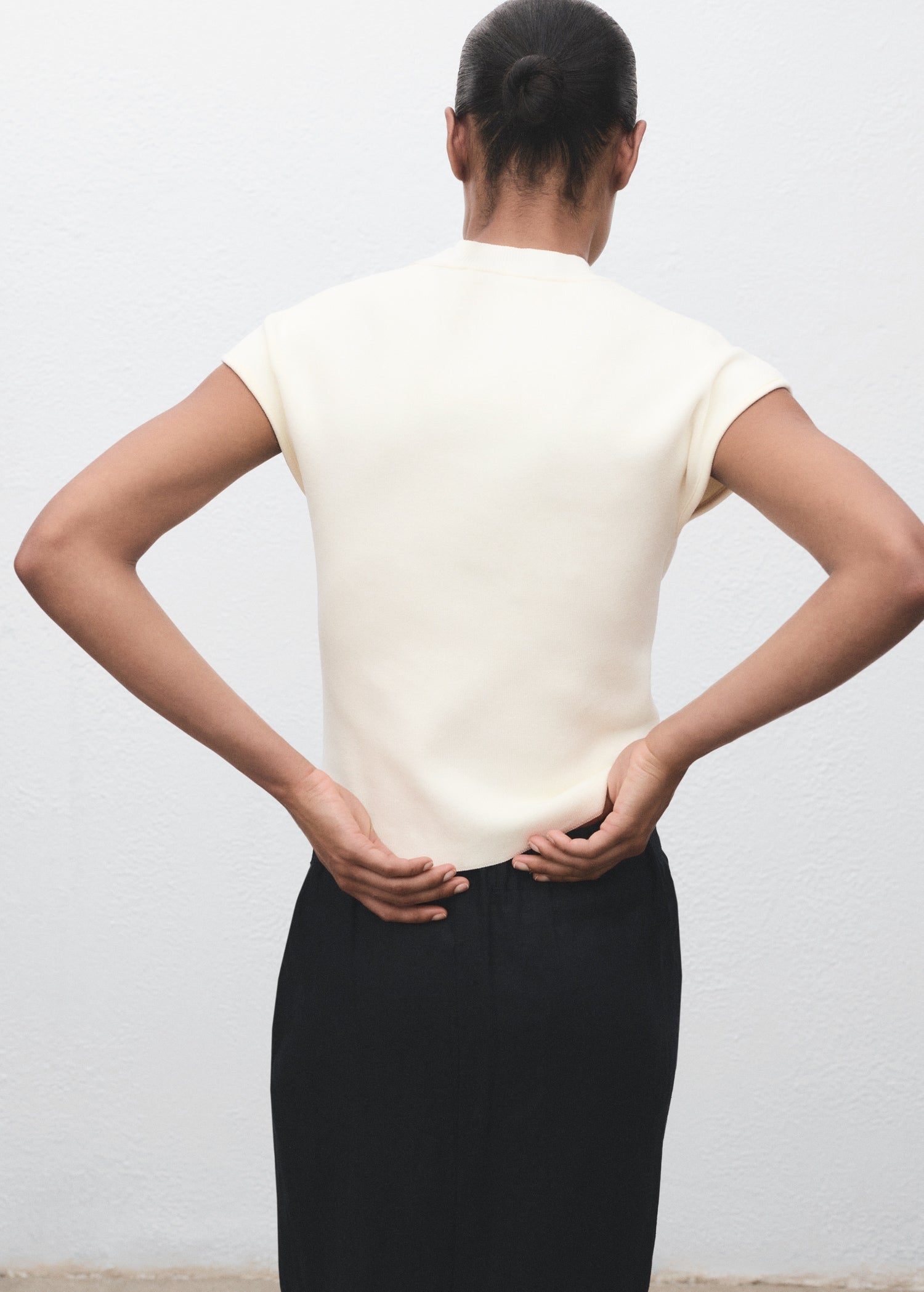 Mango sweater dumin in White - R