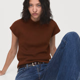 Mango sweater dumin in Brown