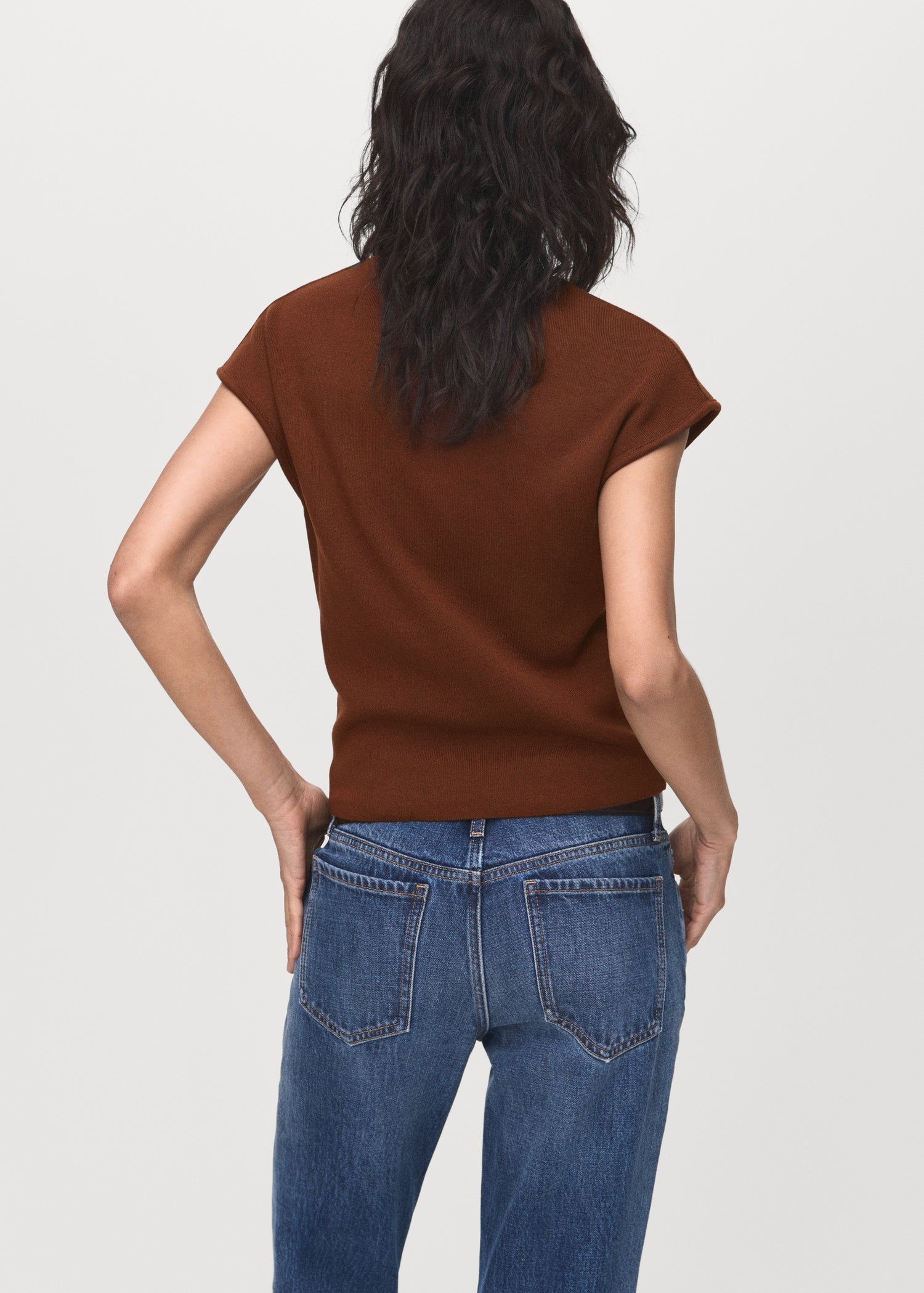 Mango sweater dumin in Brown - R