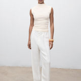 Mango t-shirt julia in Off White - 99999999_01