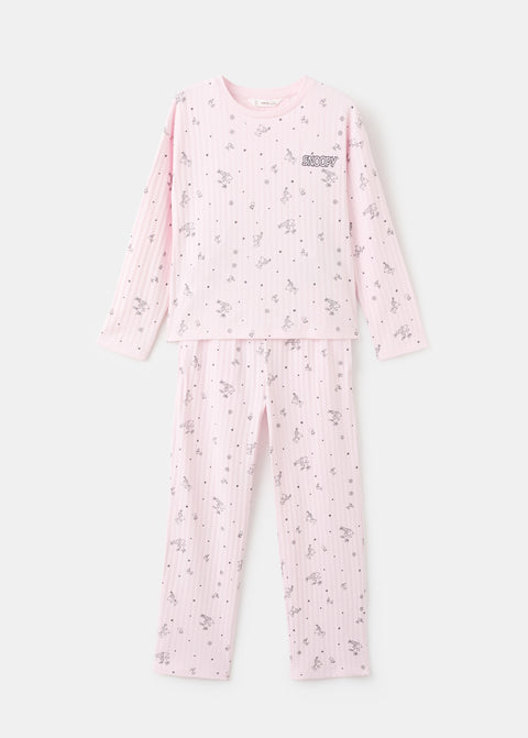 Mango pyjama syaop in pink