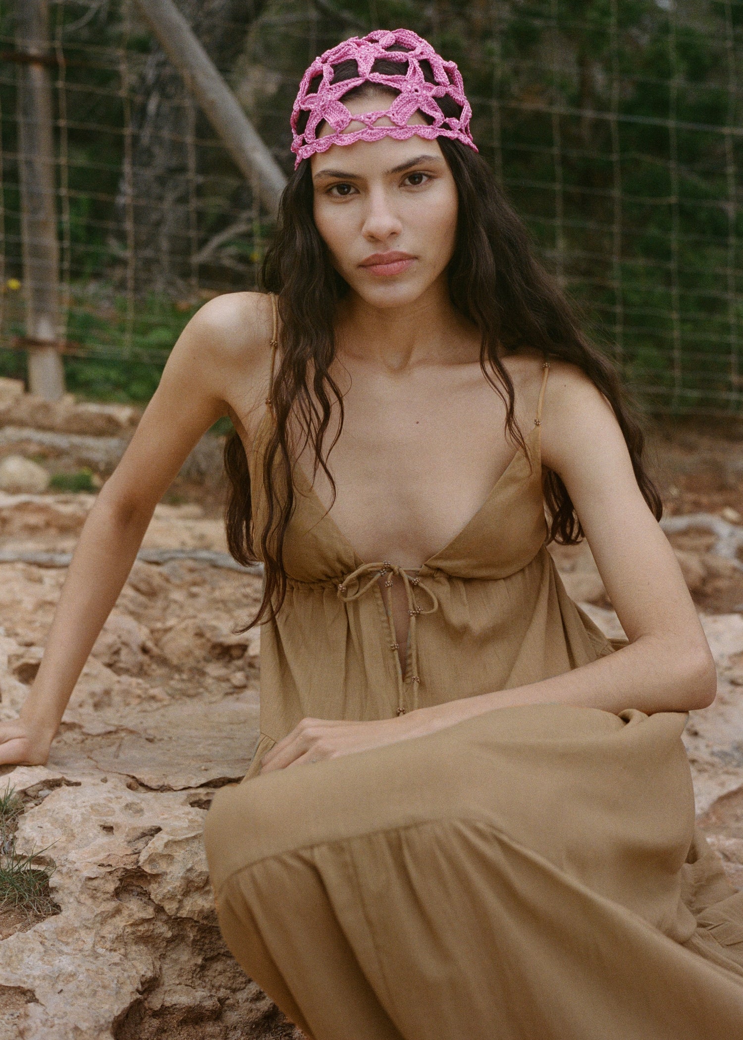 Mango beanie estrella in Pink - 99999999_01