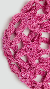 Mango beanie estrella in Pink - D1