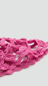 Mango beanie estrella in Pink