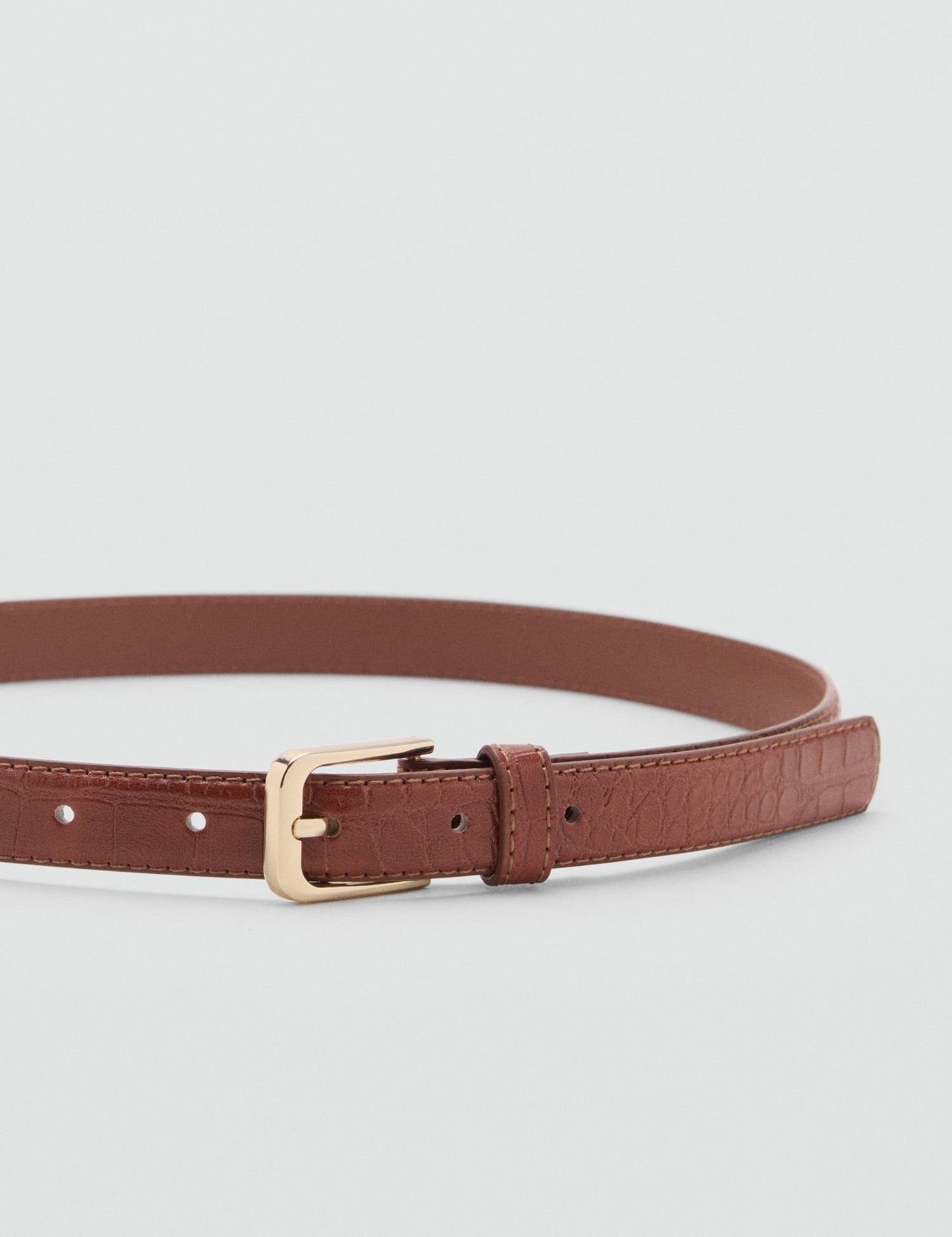 Mango belt mirta in Brown