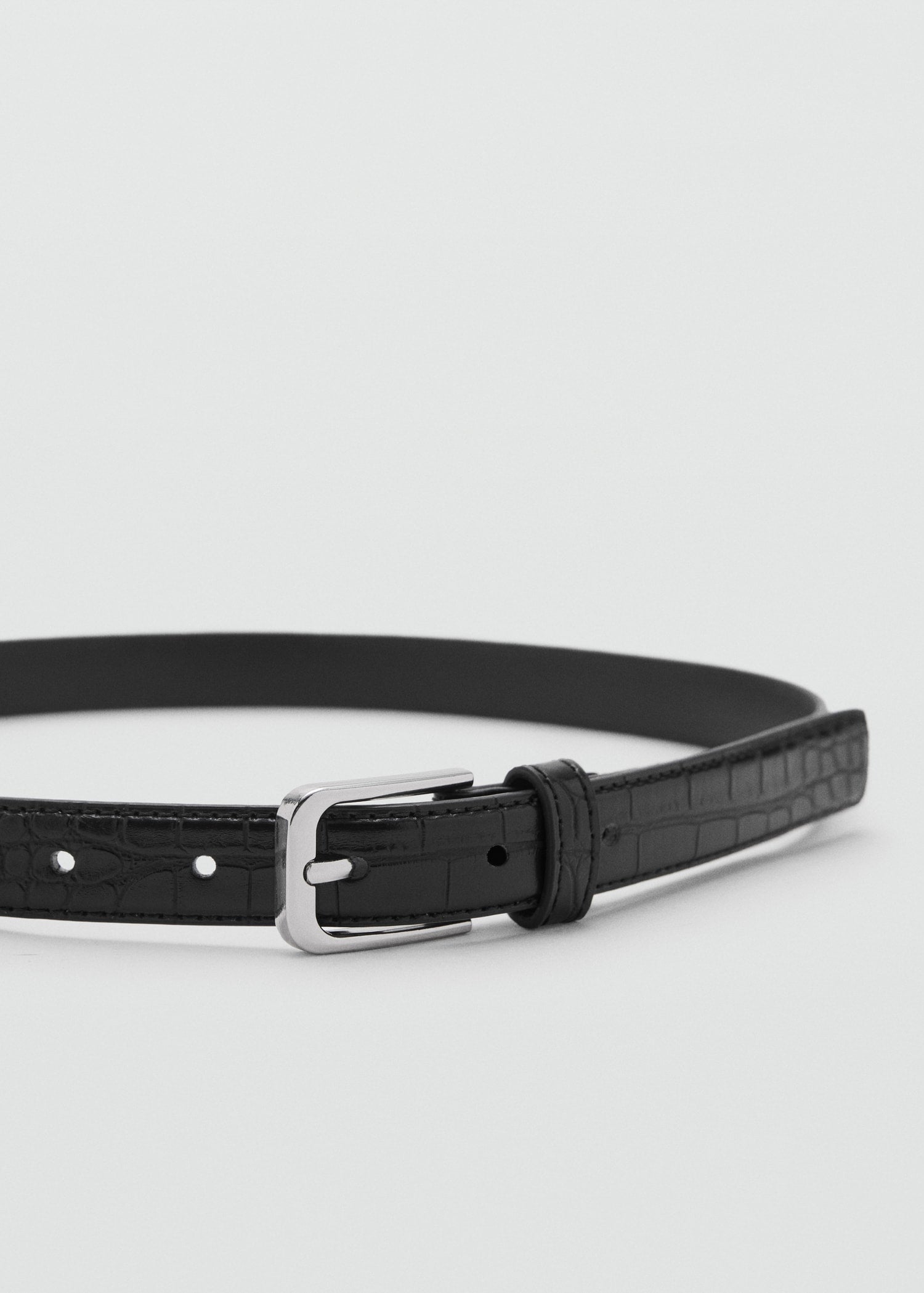 Mango belt mirta in Black