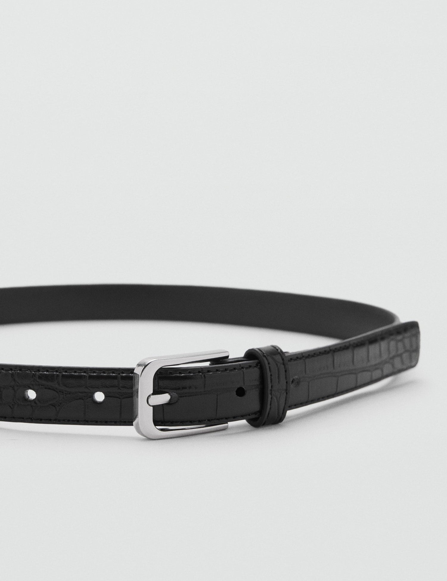 Mango belt mirta in Black