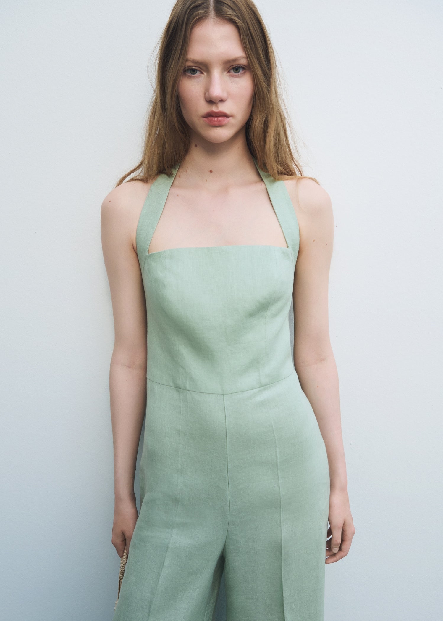 Mango jumpsuit jumy in Pastel Green - D2