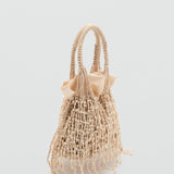 Mango handbag pazo in Beige