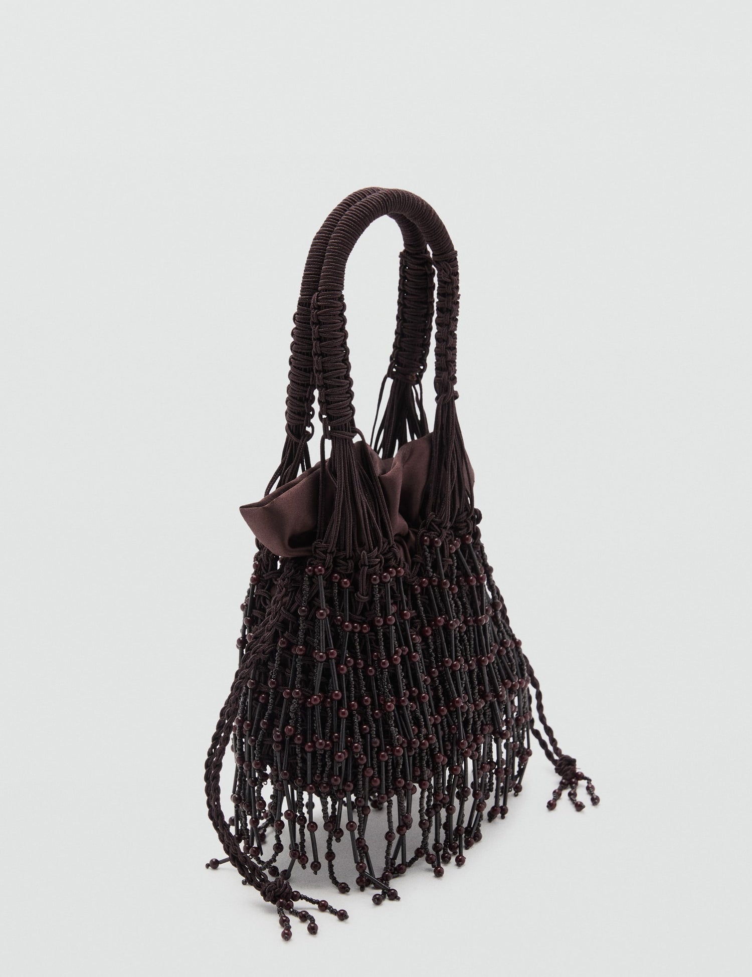 Mango handbag pazo in Chocolate