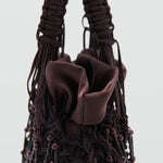 Mango handbag pazo in Chocolate - D3