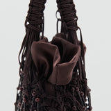 Mango handbag pazo in Chocolate - D3