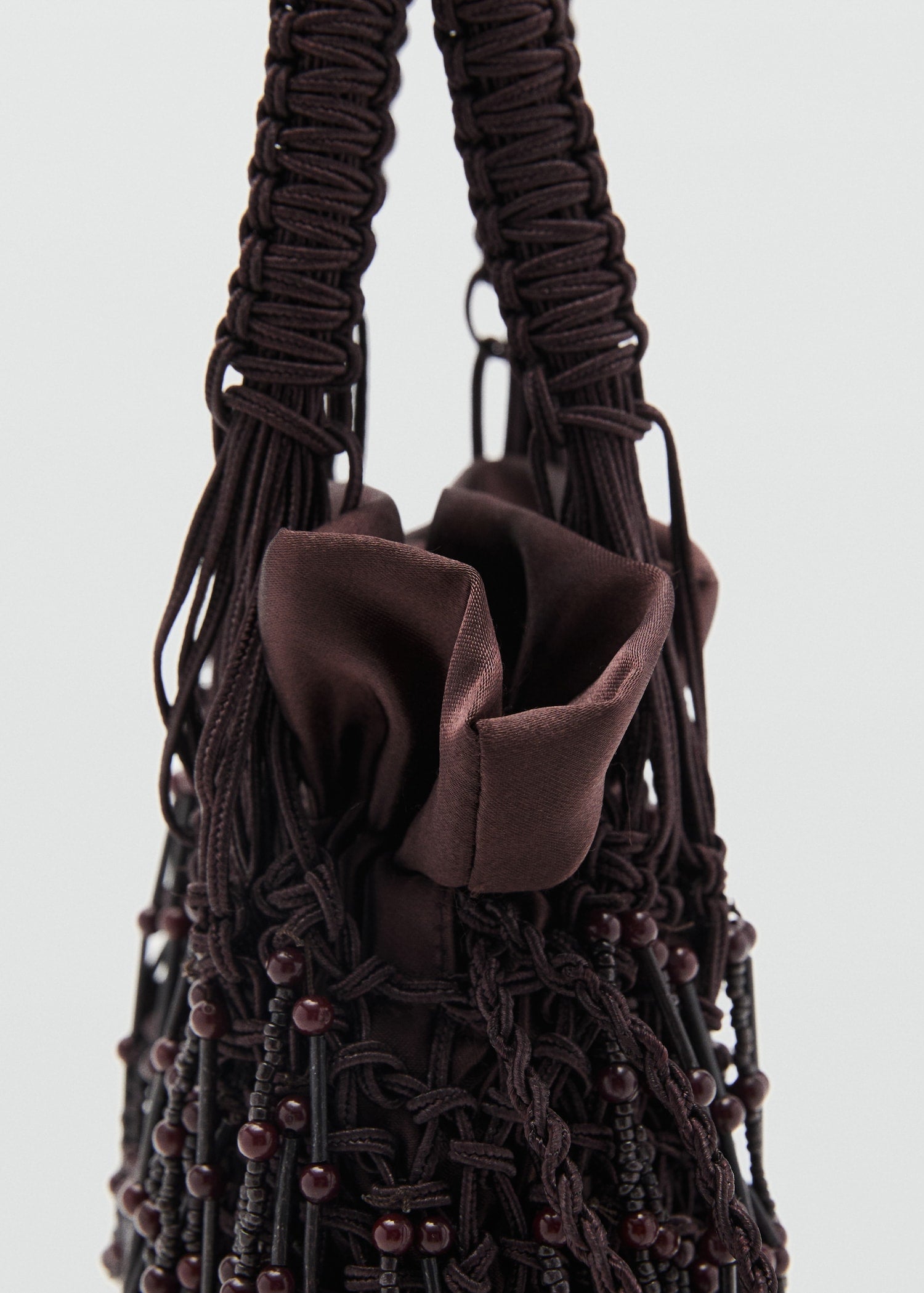 Mango handbag pazo in Chocolate - D3