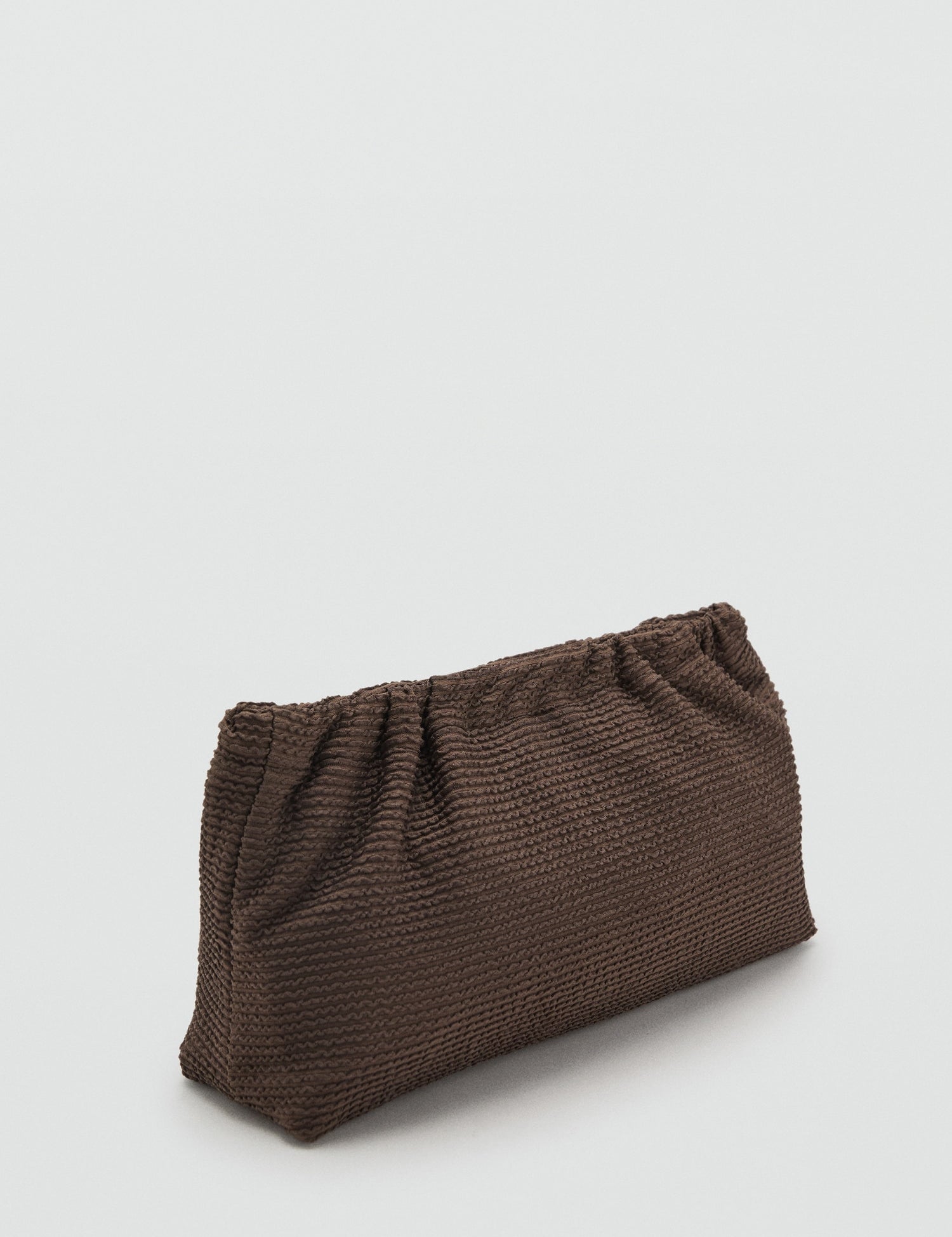 Mango cosmetic bag sirs in Chocolate