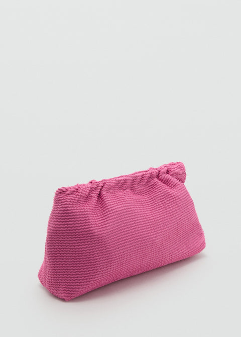 Mango cosmetic bag sirs in fuchsia